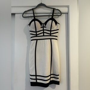 Necessary Clothing Black and White Women's Dress